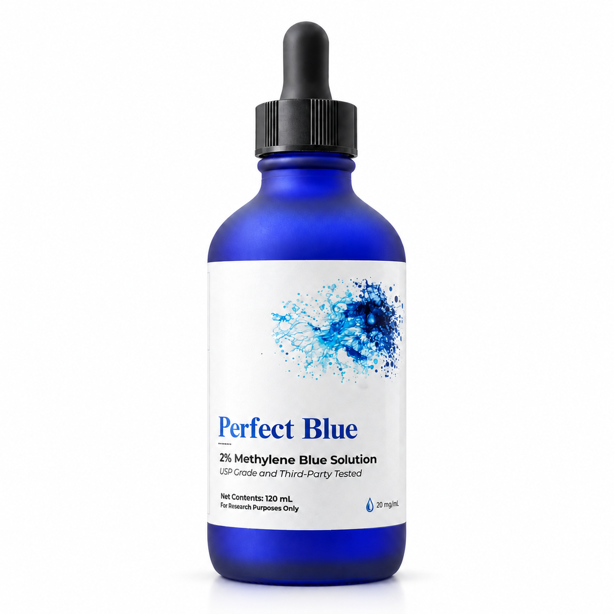 Perfect Blue 2% Methylene Blue Solution — 120ml bottle